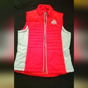 Ohio State Puffy Vest W Large